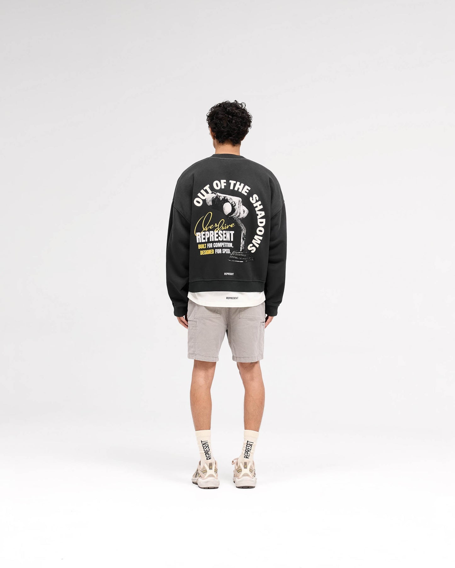 Out Of The Shadows Sweater - Stained Black