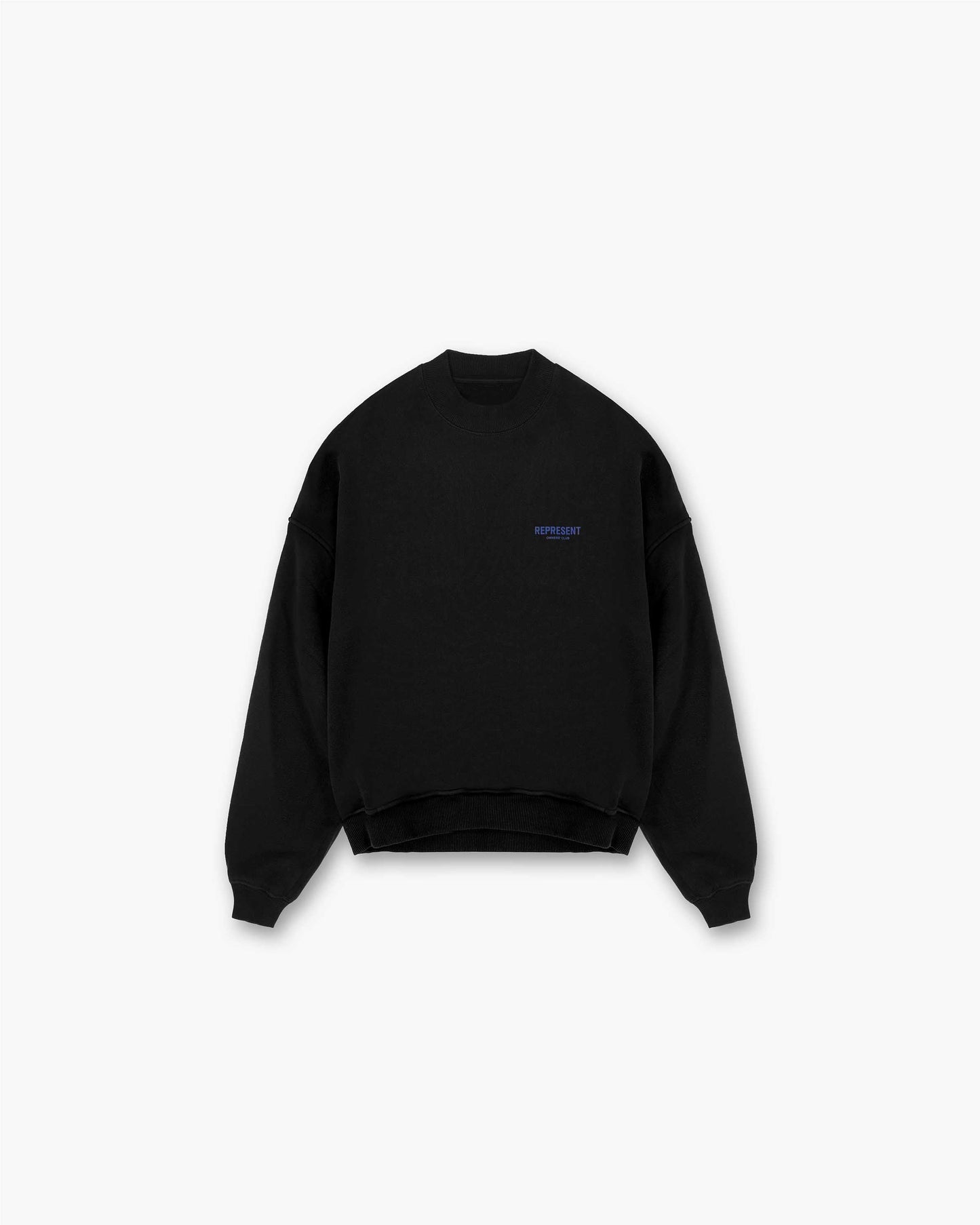Represent Owners Club Sweater - Black Cobalt