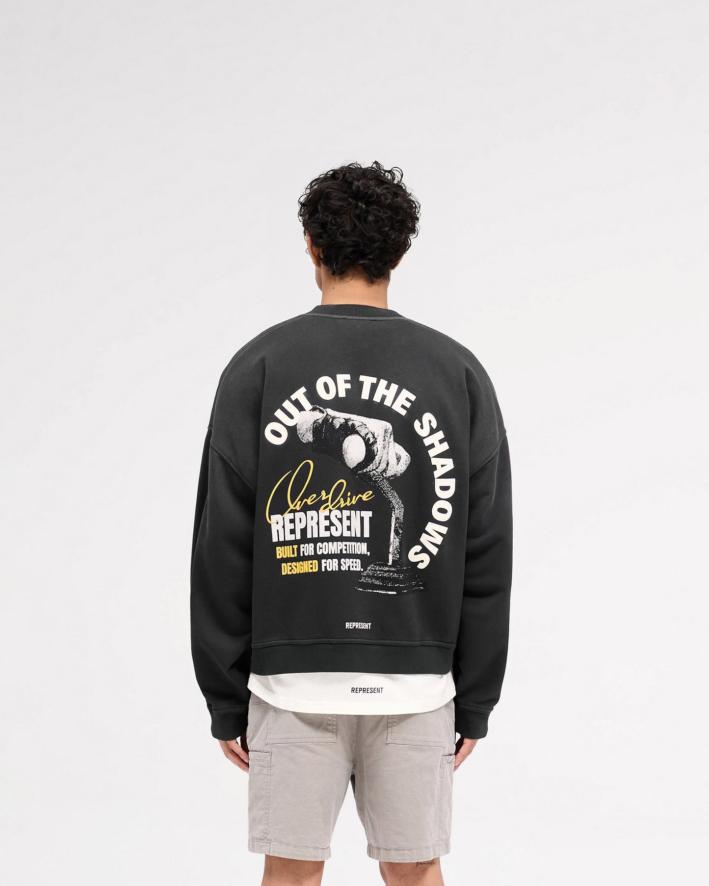 Out Of The Shadows Sweater - Stained Black