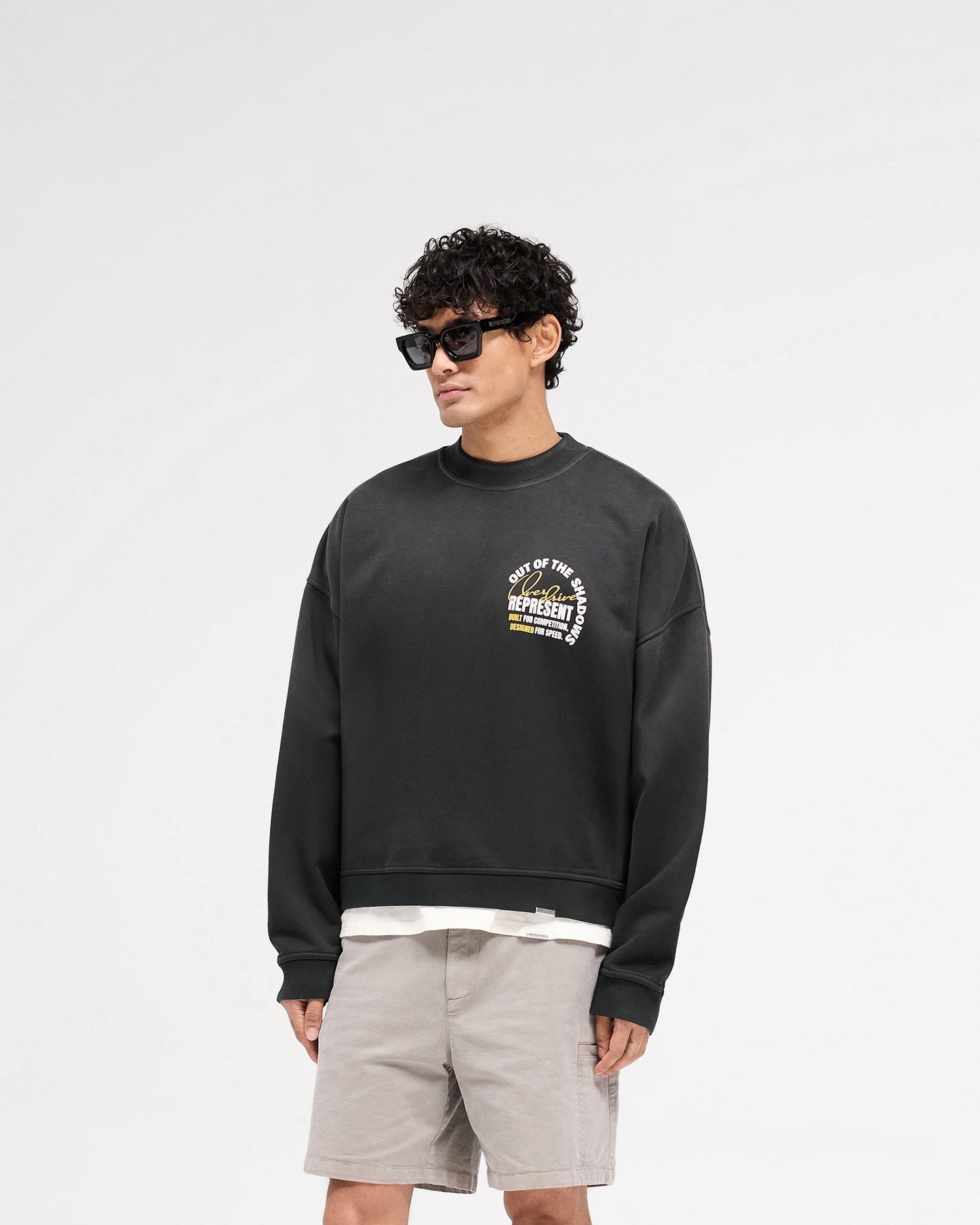 Out Of The Shadows Sweater - Stained Black