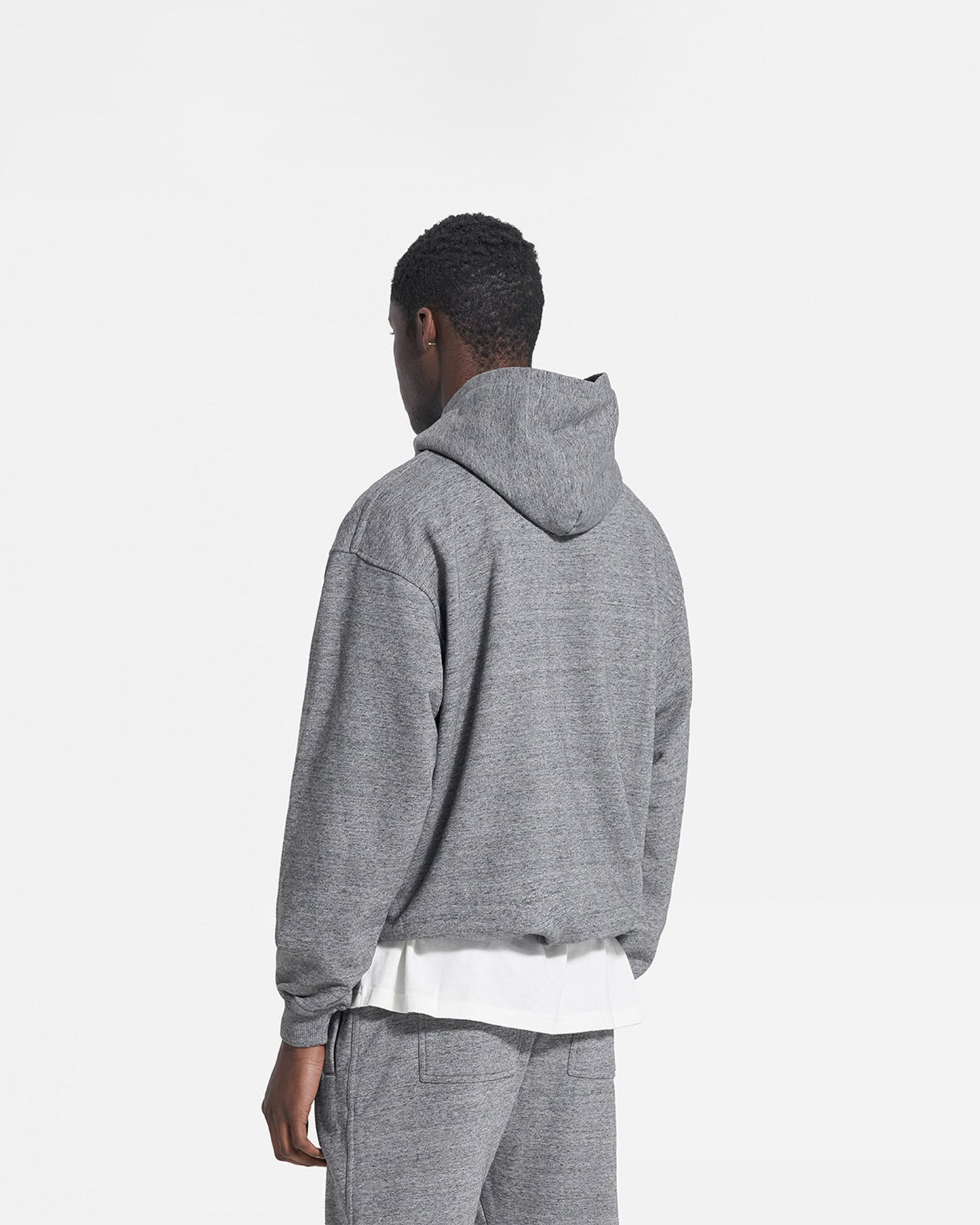 Blank Zip Hoodie - Slate
