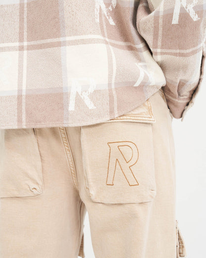 R3Ca Cargo Denim - Dirt Cashmere
