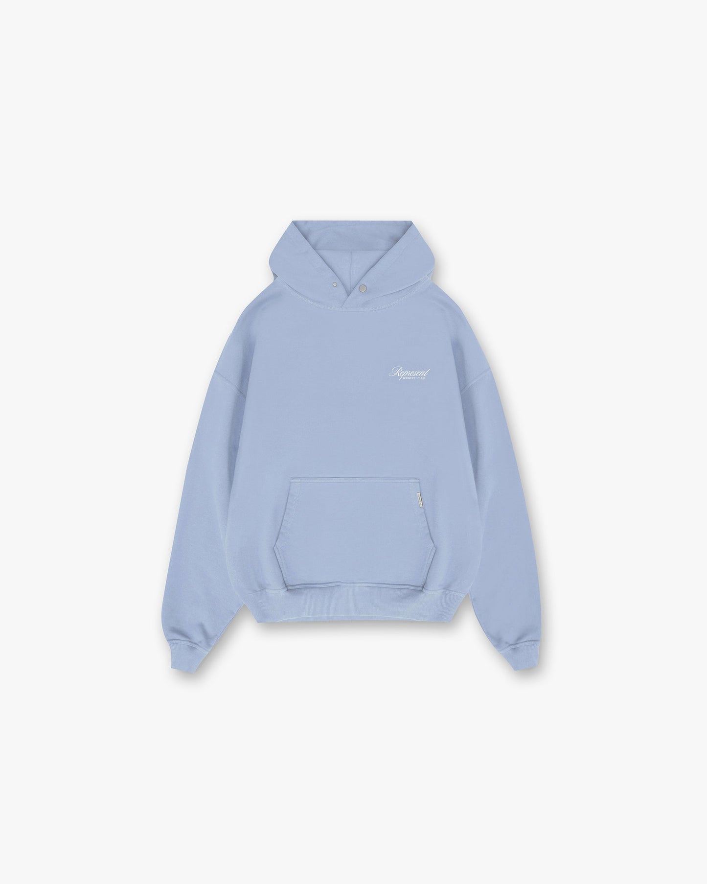 Represent Owners Club Script Hoodie - Dusty Blue